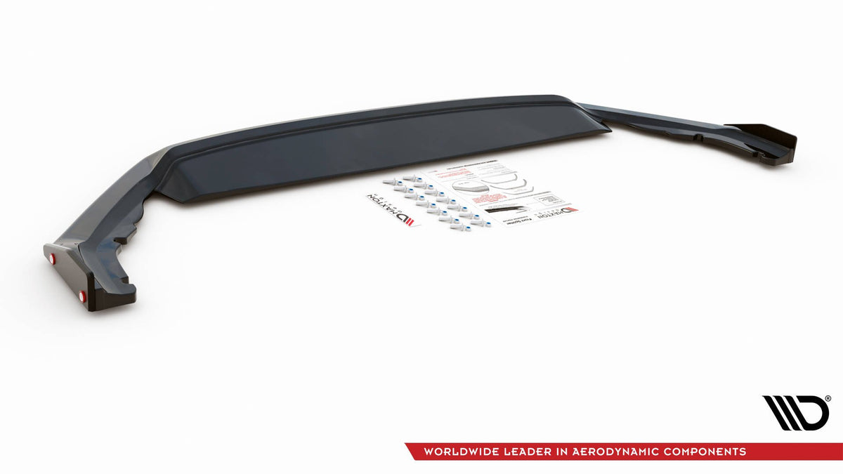 Street+ Spoilerlippe Front Ansatz V.2 + Flaps passend für Skoda Octavia RS Mk4 – Ansicht 7