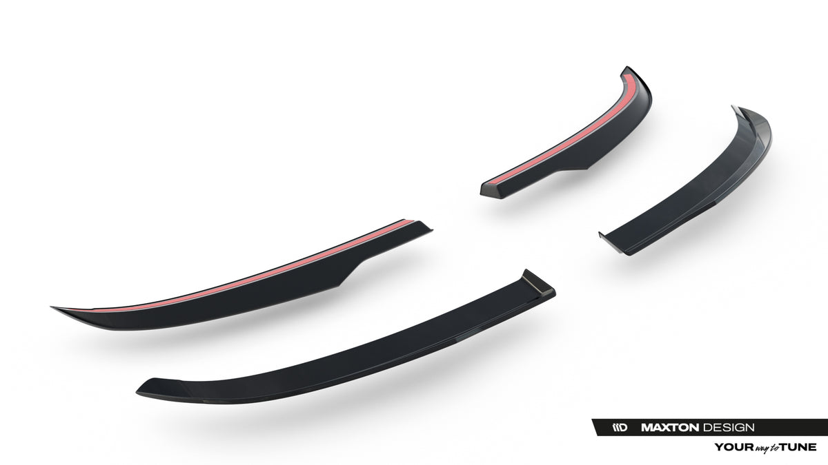 Höher Heckspoiler Lippe Omoda 9 Mk1 schwarz Hochglanz – Ansicht 5