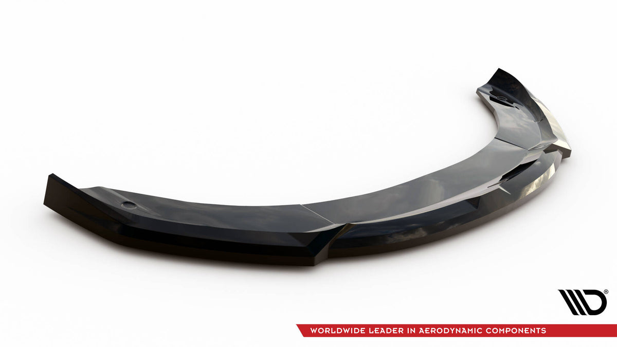 Street+ Spoilerlippe Front Ansatz V.1 passend für Alfa Romeo Tonale Mk1 schwarz Hochglanz – Ansicht 5