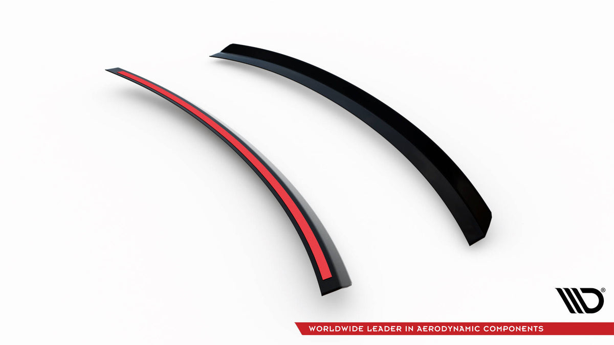 Heckspoiler Lippe Ford Mustang / Mustang GT Mk6 schwarz Hochglanz – Ansicht 5