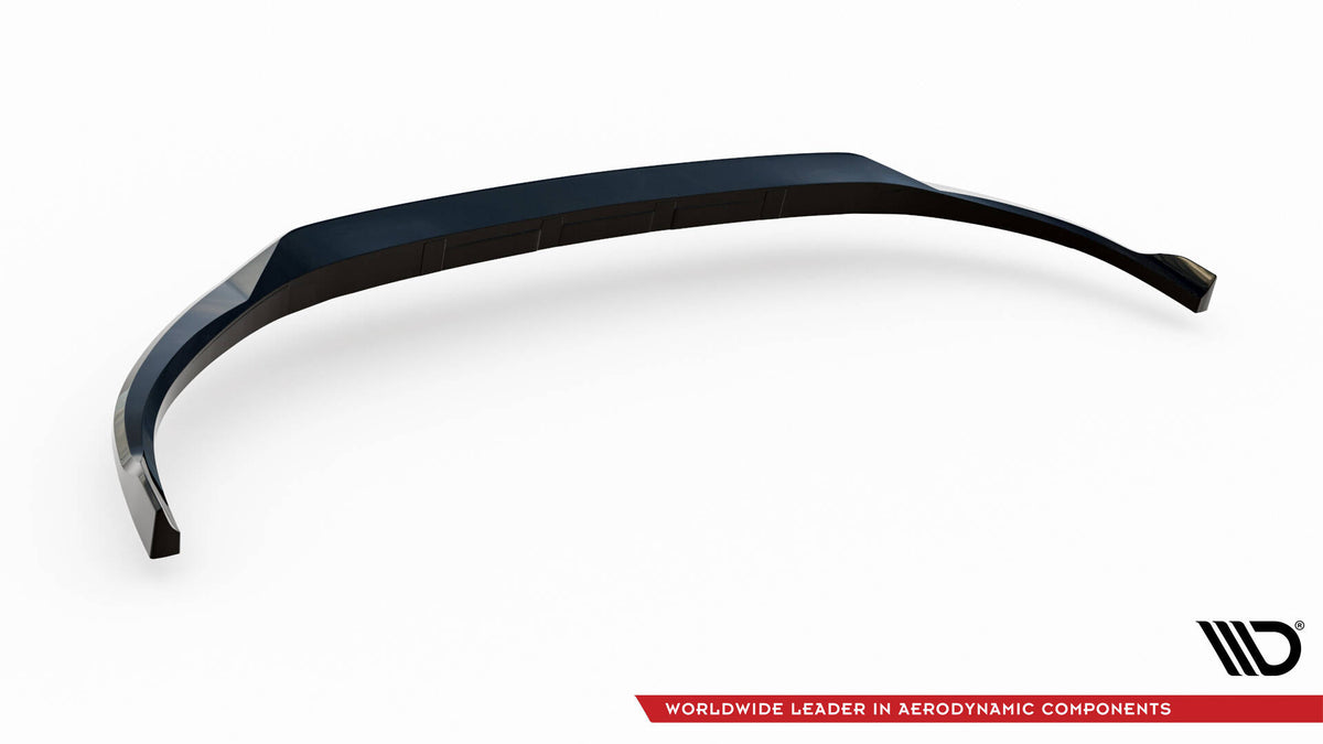 Street+ Spoilerlippe Front Ansatz V.2 passend für Mazda 3 Mk4 schwarz Hochglanz – Ansicht 5