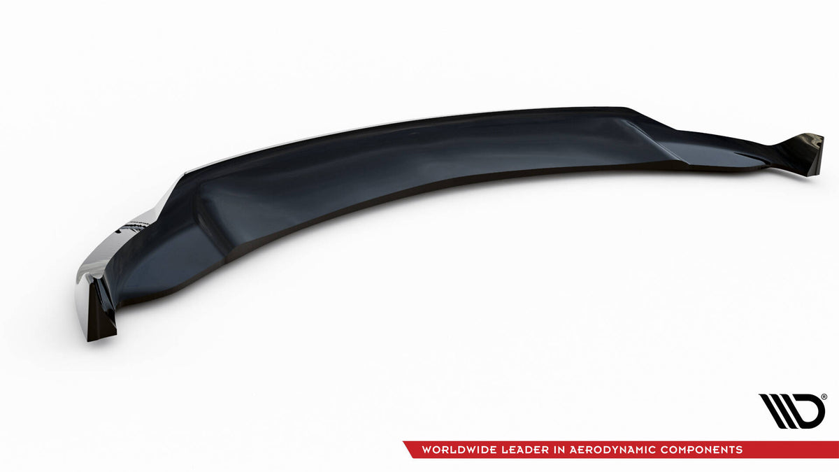 Street+ Spoilerlippe Front Ansatz V.2 passend für Tesla Model Y schwarz Hochglanz – Ansicht 5