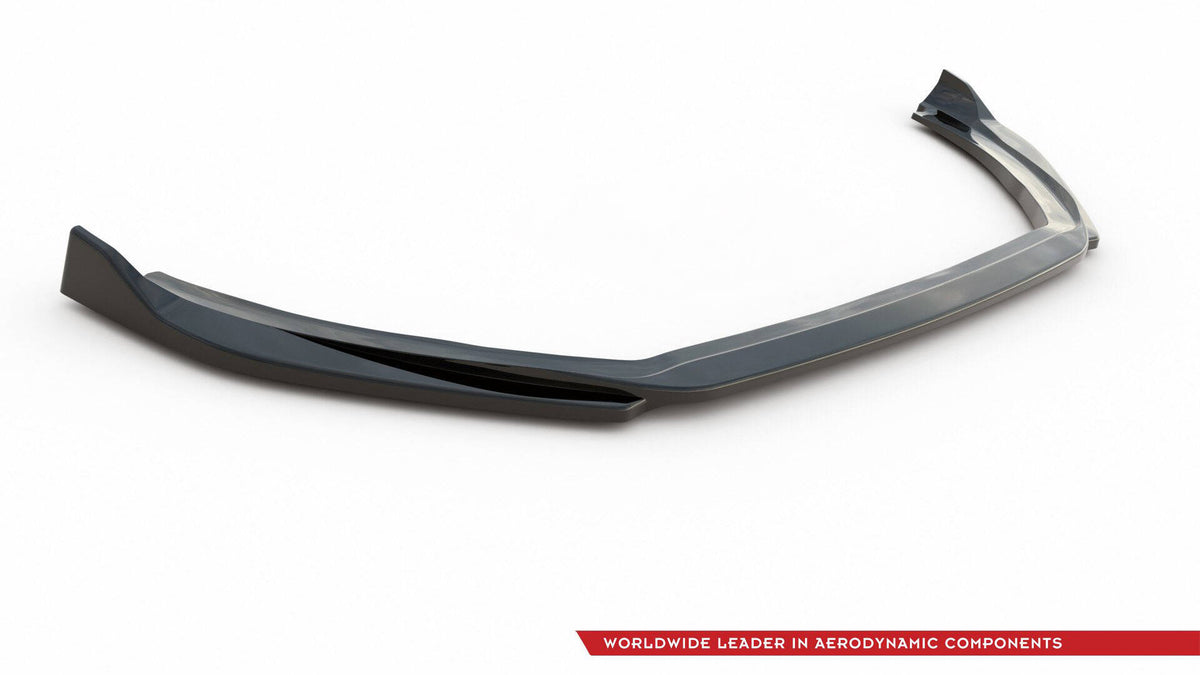Street+ Spoilerlippe Front Ansatz V.4 passend für Ford Fiesta Mk8 ST / ST-Line schwarz Hochglanz – Ansicht 5