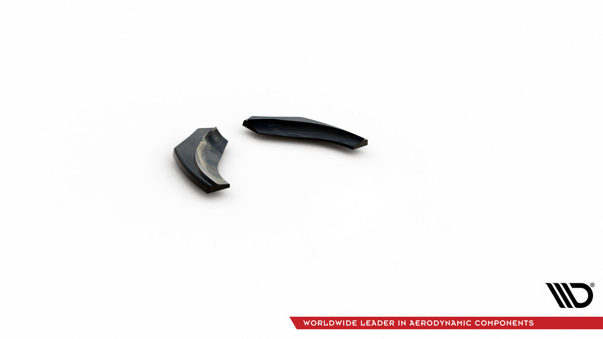 Heck Ansatz Flaps Diffusor passend für VW SCIROCCO R schwarz Hochglanz – Ansicht 5