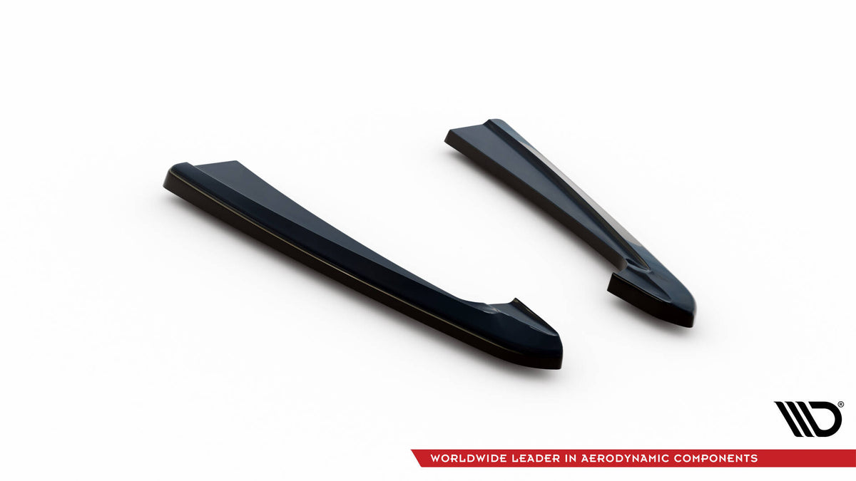 Heck Ansatz Flaps Diffusor V.2 passend für Audi RS7 C7 schwarz Hochglanz – Ansicht 5