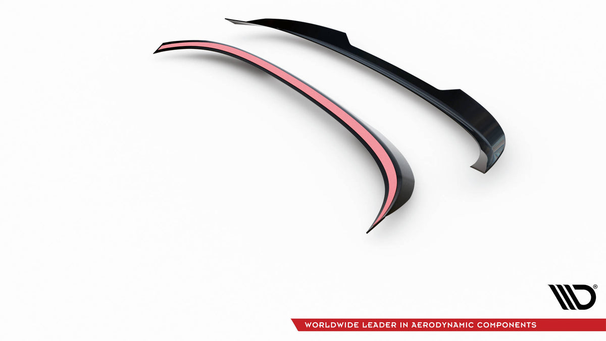 Heckspoiler Lippe Volvo XC60 Mk1 Facelift schwarz Hochglanz – Ansicht 5