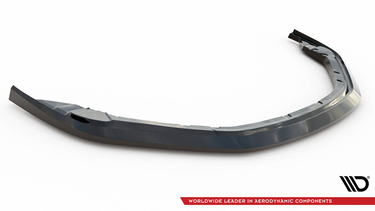 Street+ Spoilerlippe Front Ansatz passend für Porsche 911 992 GT3 schwarz Hochglanz – Ansicht 6