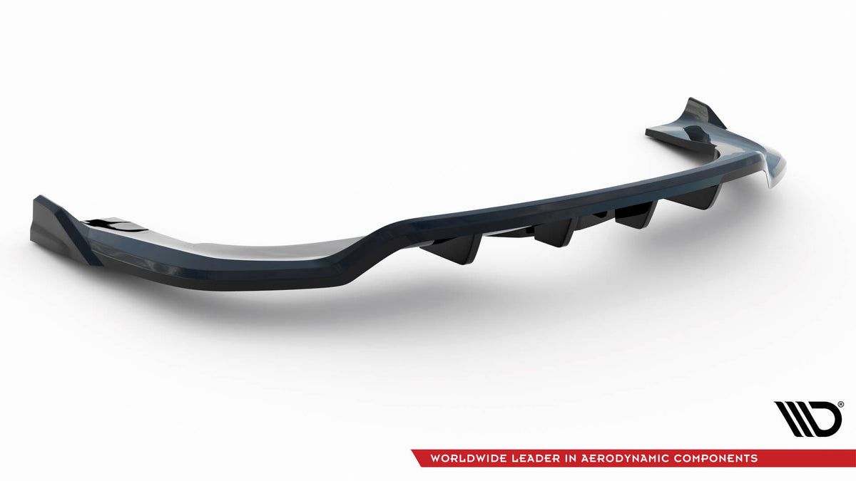 Street+ Mittlerer Diffusor RACE passend für BMW X5 M-Paket F15 schwarz Hochglanz – Ansicht 6