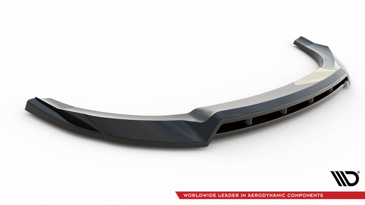 Street+ Spoilerlippe Front Ansatz passend für Hyundai ix35 Mk1 schwarz Hochglanz – Ansicht 5