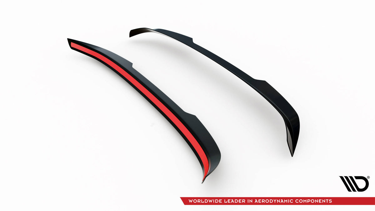 Heckspoiler Lippe Peugeot 207 Sport schwarz Hochglanz – Ansicht 4