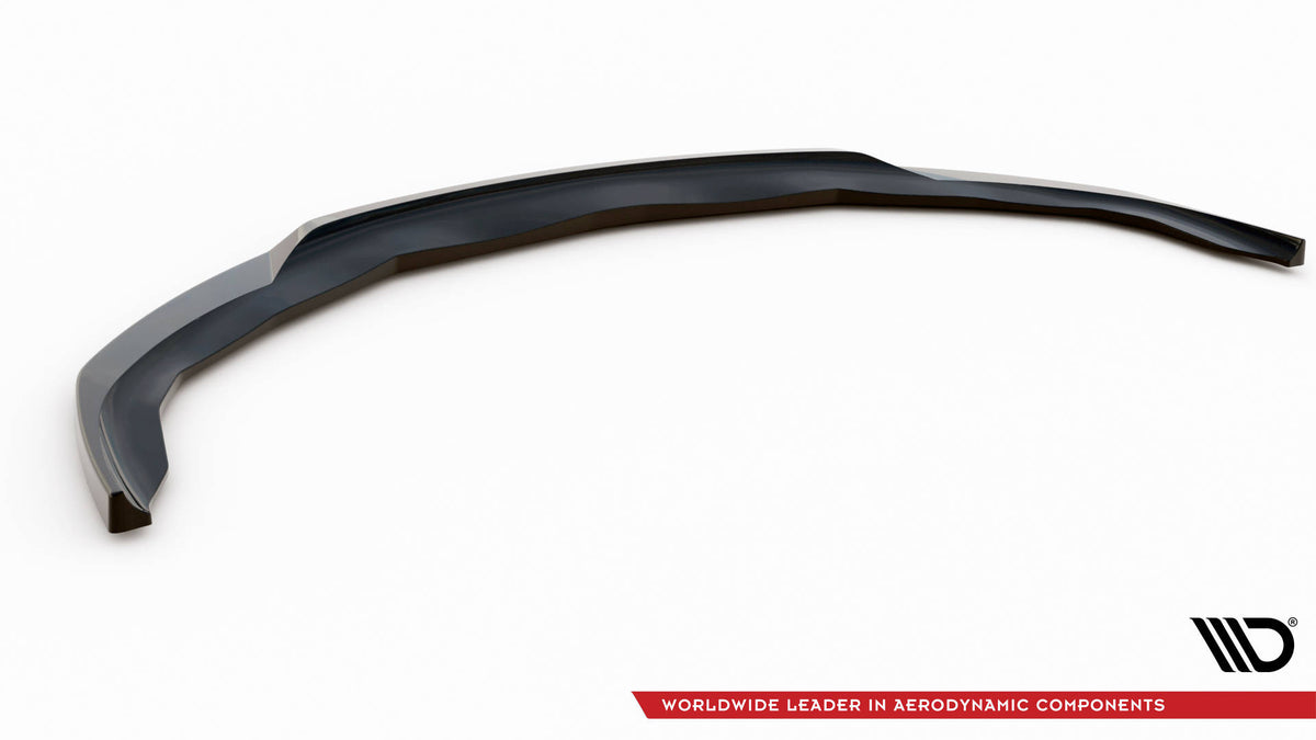 Street+ Spoilerlippe Front Ansatz V.1 passend für Porsche Panamera / Panamera Diesel 970 schwarz Hochglanz – Ansicht 6