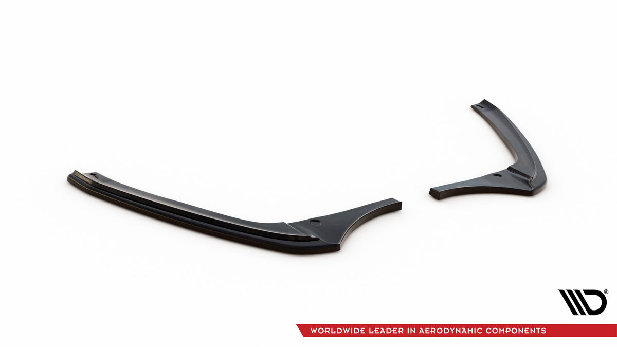 Heck Ansatz Flaps Diffusor V.2 passend für Maserati Granturismo Mk1 schwarz Hochglanz – Ansicht 5
