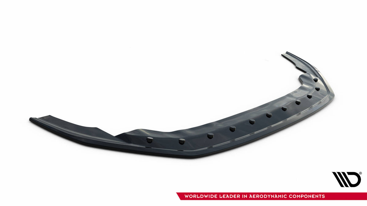 Street+ Spoilerlippe Front Ansatz passend für VW Golf GTI Clubsport Mk7  schwarz Hochglanz – Ansicht 5