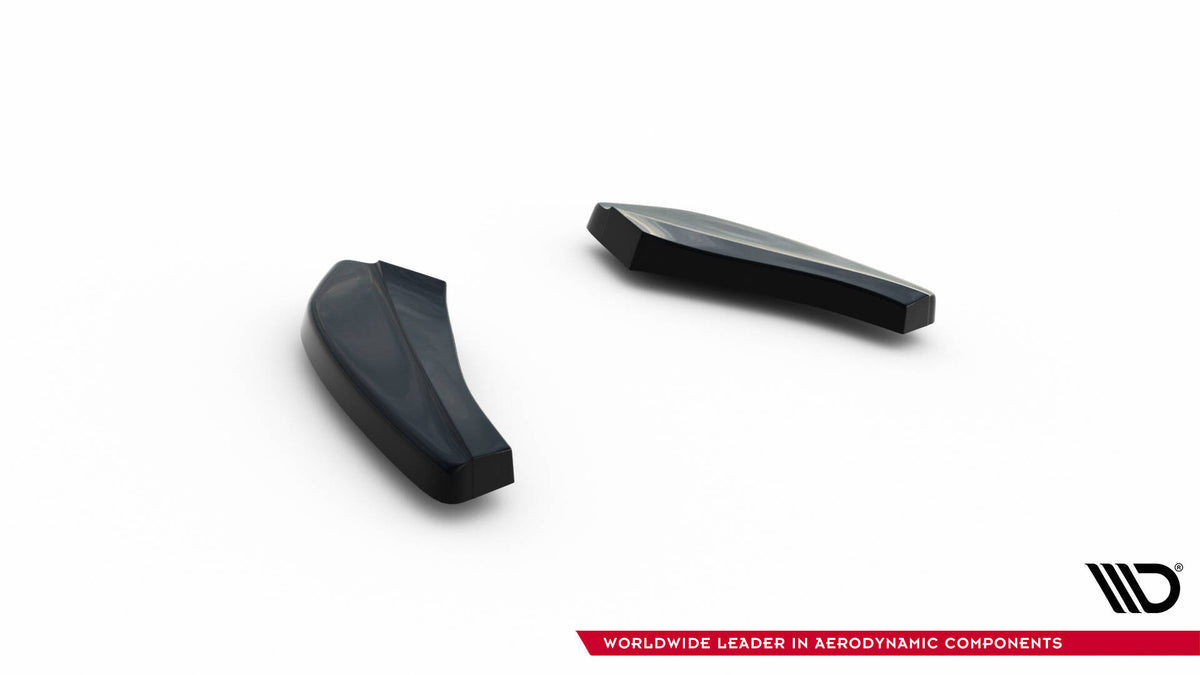 Heck Ansatz Flaps Diffusor passend für VW Golf GTI Clubsport Mk7 schwarz Hochglanz – Ansicht 6