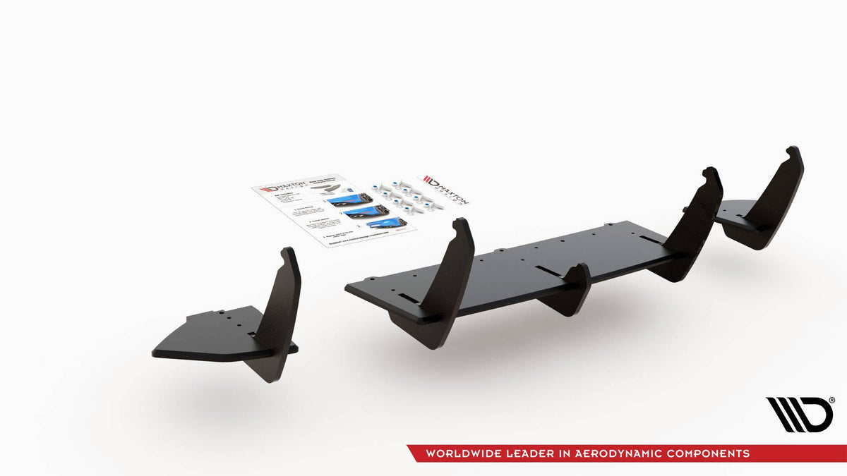 Street Pro Heckschürze V.1 passend für Ford Focus RS Mk3 – Ansicht 6