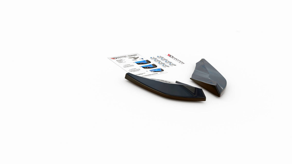 Heck Ansatz Flaps Diffusor passend für Cupra Ateca Mk1 / Mk1 Facelift schwarz Hochglanz – Ansicht 7