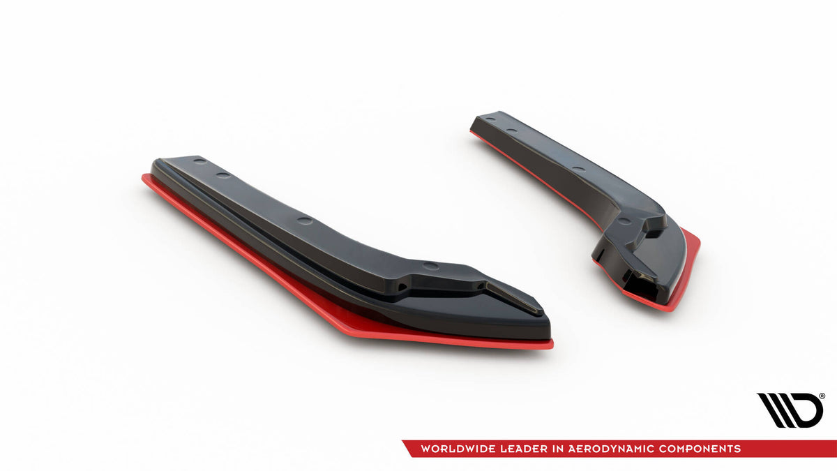 Heck Ansatz Flaps Diffusor V.2 passend für SUBARU WRX STI schwarz Hochglanz – Ansicht 5