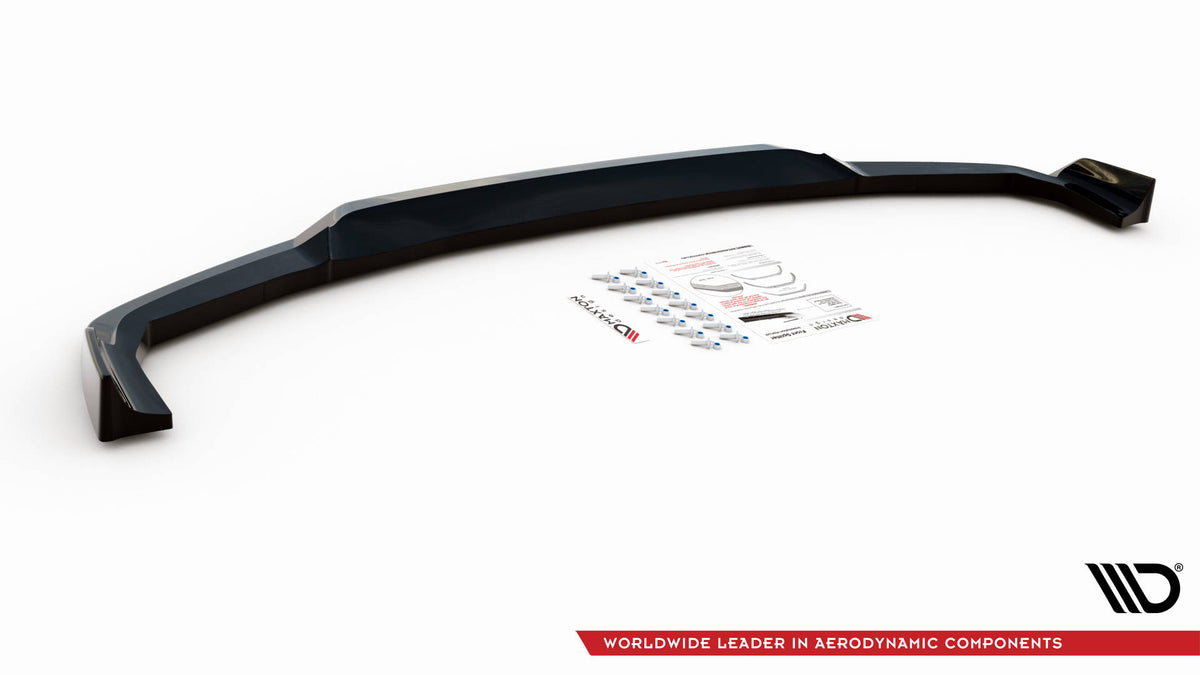Street+ Spoilerlippe Front Ansatz V.3 passend für BMW  X5M F95 schwarz Hochglanz – Ansicht 6