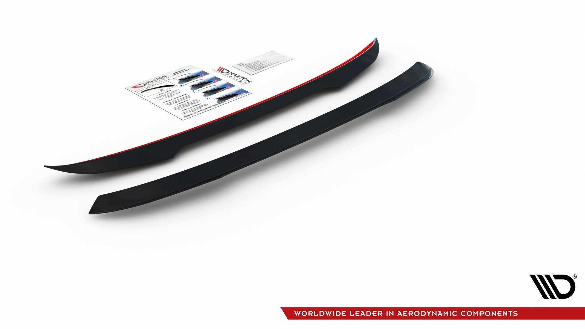 Heckspoiler Lippe V.1 VW Golf Hatchback Mk8 / Mk8 Facelift schwarz Hochglanz – Ansicht 7