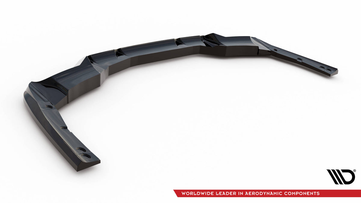 Street+ Mittlerer Diffusor RACE passend für BMW iX3 M-Paket G08 Facelift schwarz Hochglanz – Ansicht 6