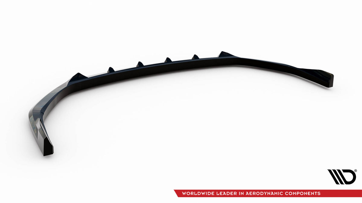 Street+ Spoilerlippe Front Ansatz passend für Lexus RX Mk4 Facelift schwarz Hochglanz – Ansicht 5
