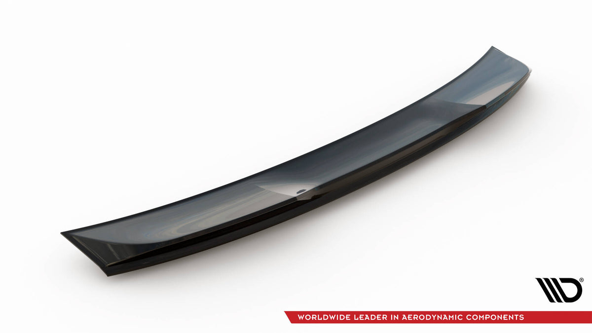 Heckspoiler Lippe 3D Porsche Taycan Turbo S Mk1  schwarz Hochglanz – Ansicht 6