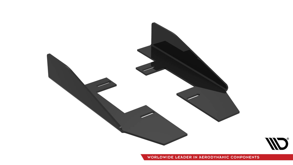 Seitenschweller Flaps passend für Audi RS3 Limousine 8V Facelift schwarz Hochglanz – Ansicht 7