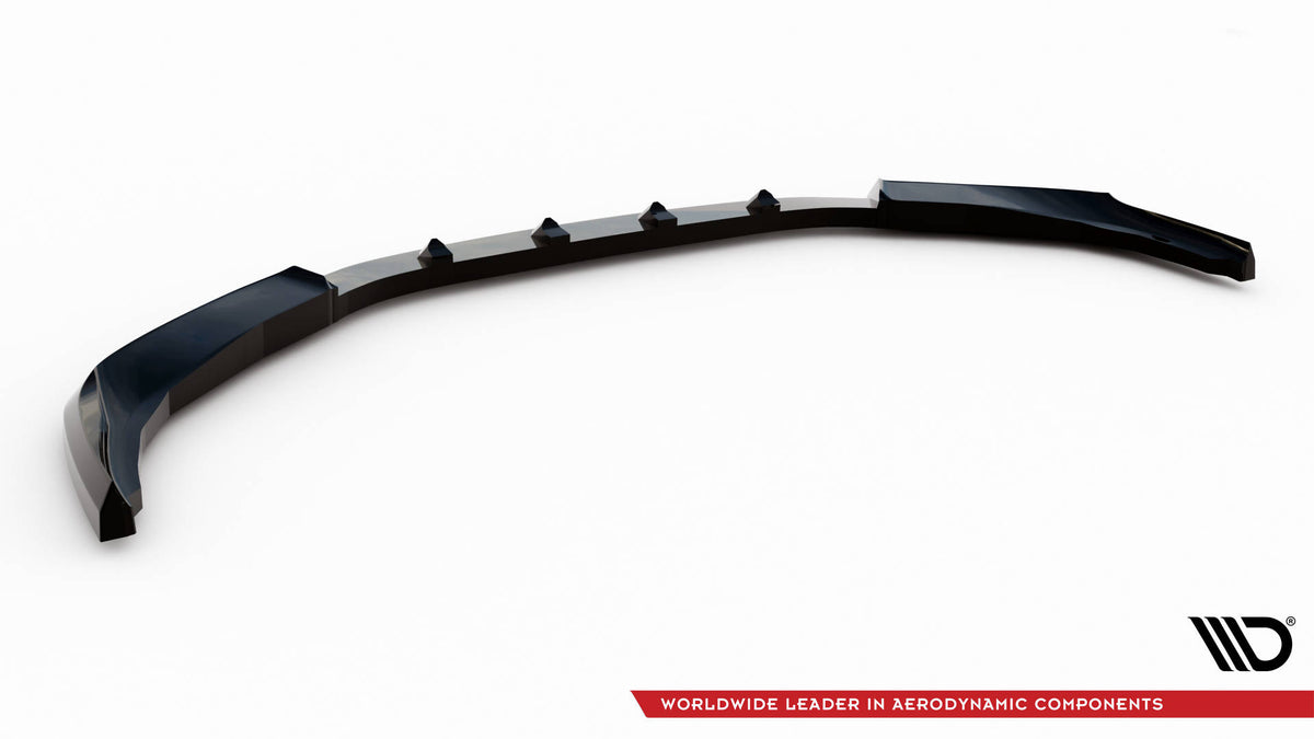 Street+ Spoilerlippe Front Ansatz V.3 passend für BMW M2 G87 schwarz Hochglanz – Ansicht 6