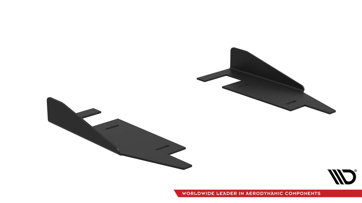 Seitenschweller Flaps passend für Kia Stinger GT / GT-Line / Standard Mk1 schwarz Hochglanz – Ansicht 6
