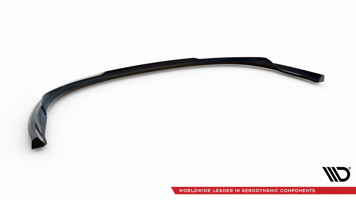 Street+ Spoilerlippe Front Ansatz V.2 passend für Renault Megane GT Mk3 Facelift schwarz Hochglanz – Ansicht 6