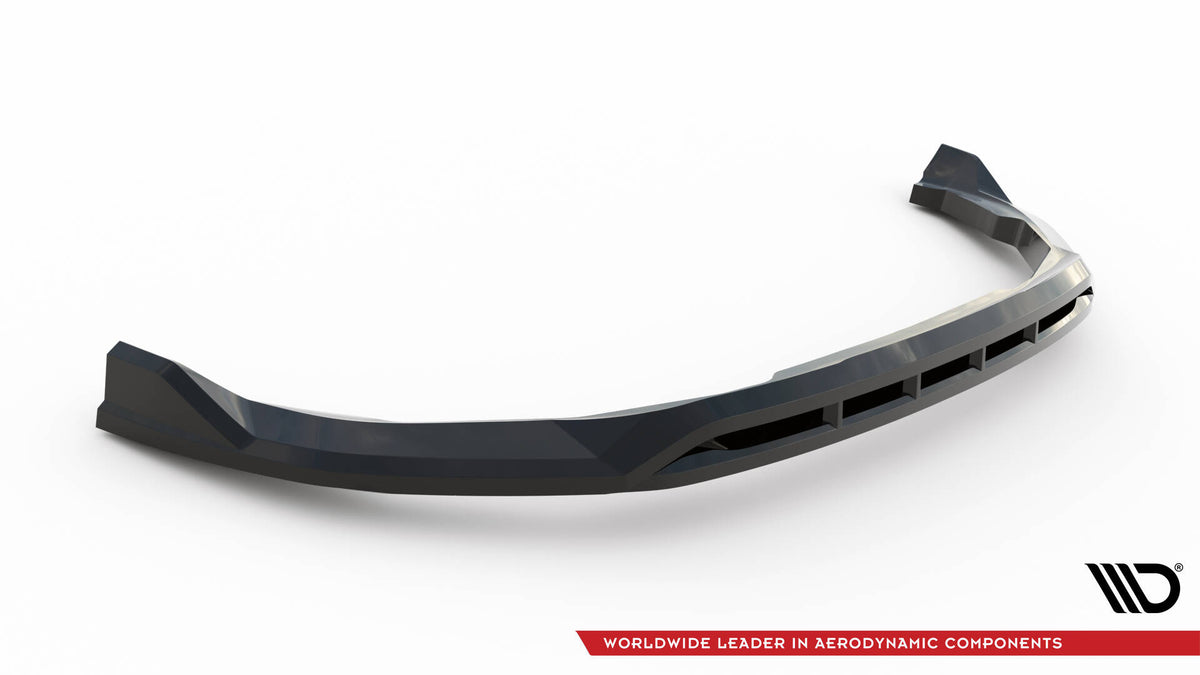 Street+ Spoilerlippe Front Ansatz passend für Peugeot 3008 GT-Line Mk2 Facelift schwarz Hochglanz – Ansicht 5