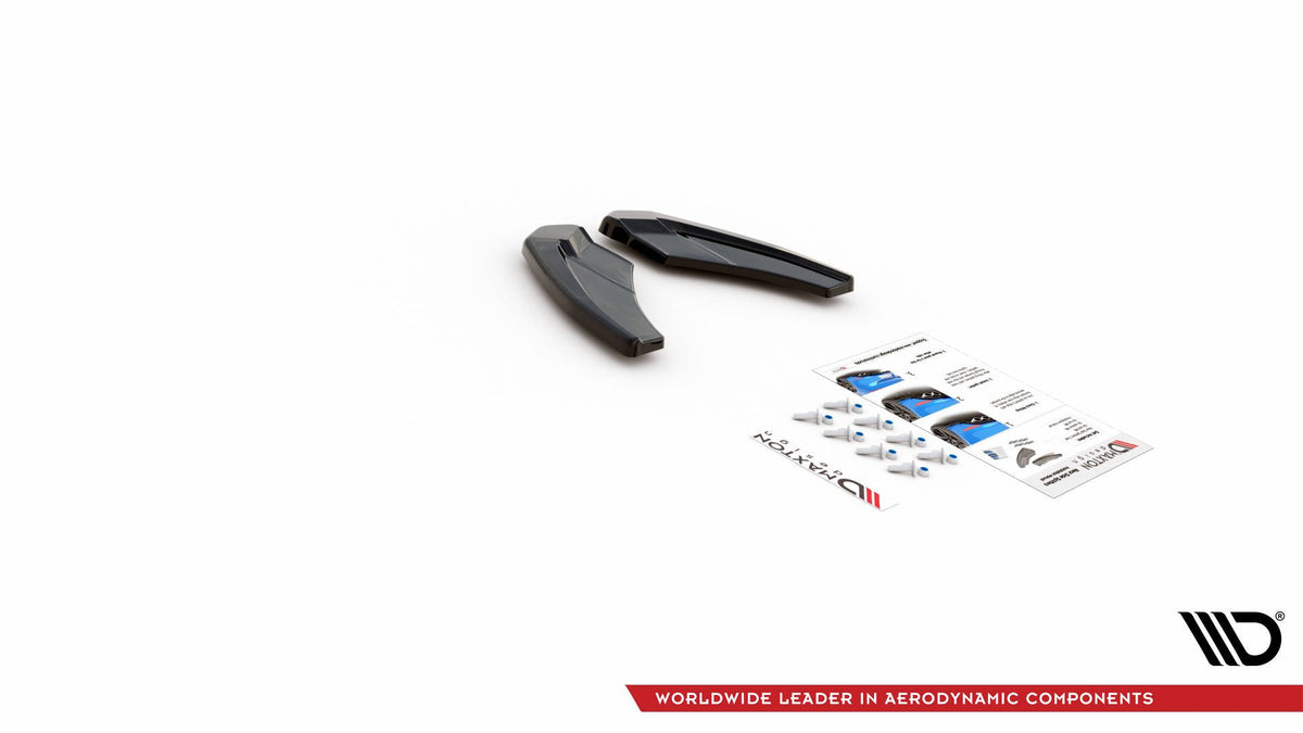 Heck Ansatz Flaps Diffusor V.1 passend für Audi S3 Sportback 8Y schwarz Hochglanz – Ansicht 6