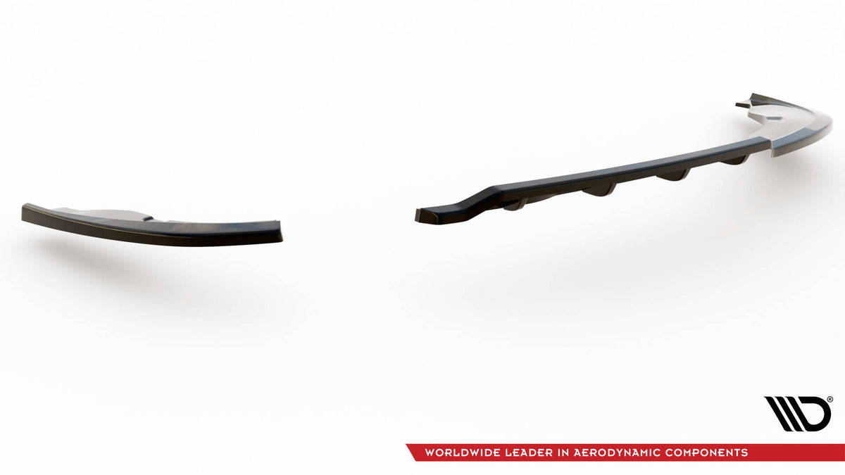 Street+ Mittlerer Diffusor RACE passend für BMW 1er E81 Facelift schwarz Hochglanz – Ansicht 5