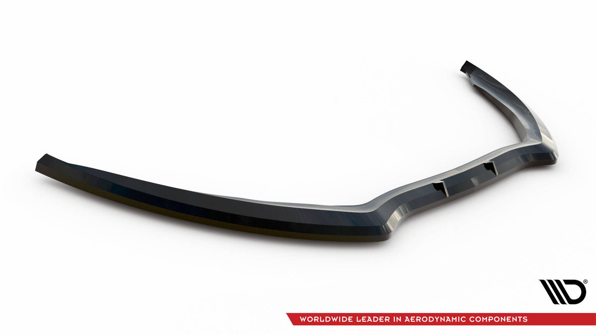 Street+ Spoilerlippe Front Ansatz V.1 passend für Ford Mondeo ST-Line Limousine Mk4 Facelift schwarz Hochglanz – Ansicht 5