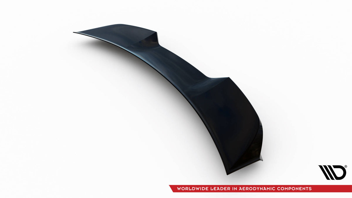 Heckspoiler Lippe 3D Porsche Taycan Turbo S Mk1  schwarz Hochglanz – Ansicht 7