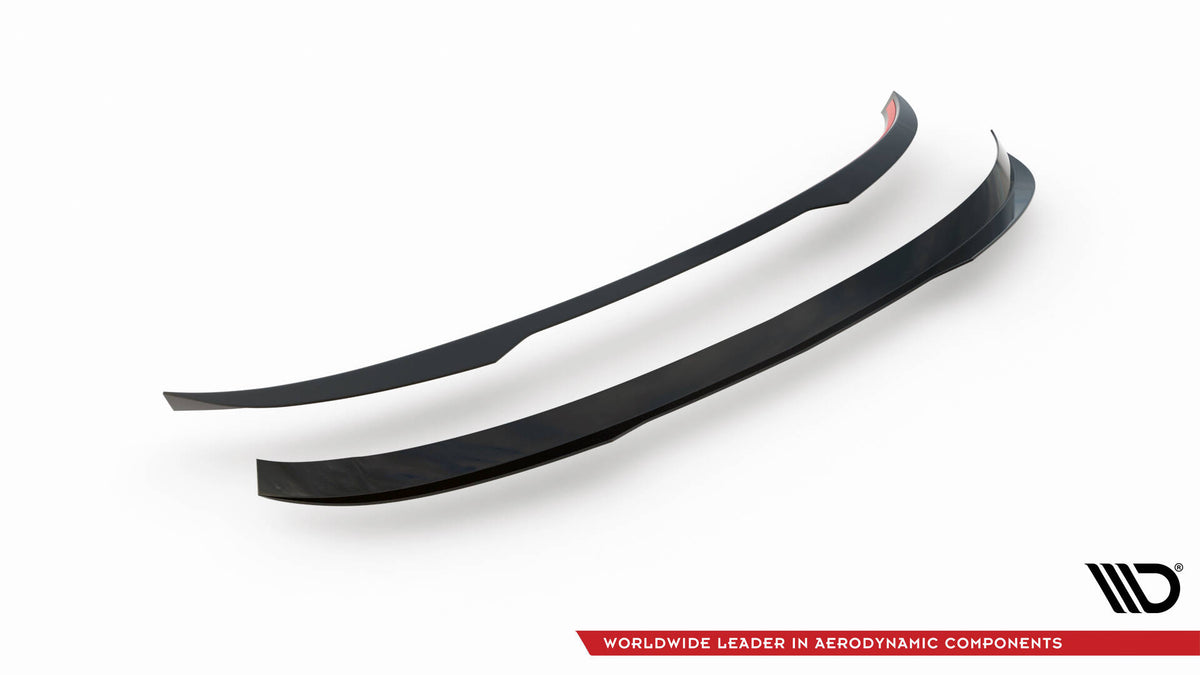 Heckspoiler Lippe Ford Mondeo Kombi ST-Line Mk4 Facelift schwarz Hochglanz – Ansicht 5