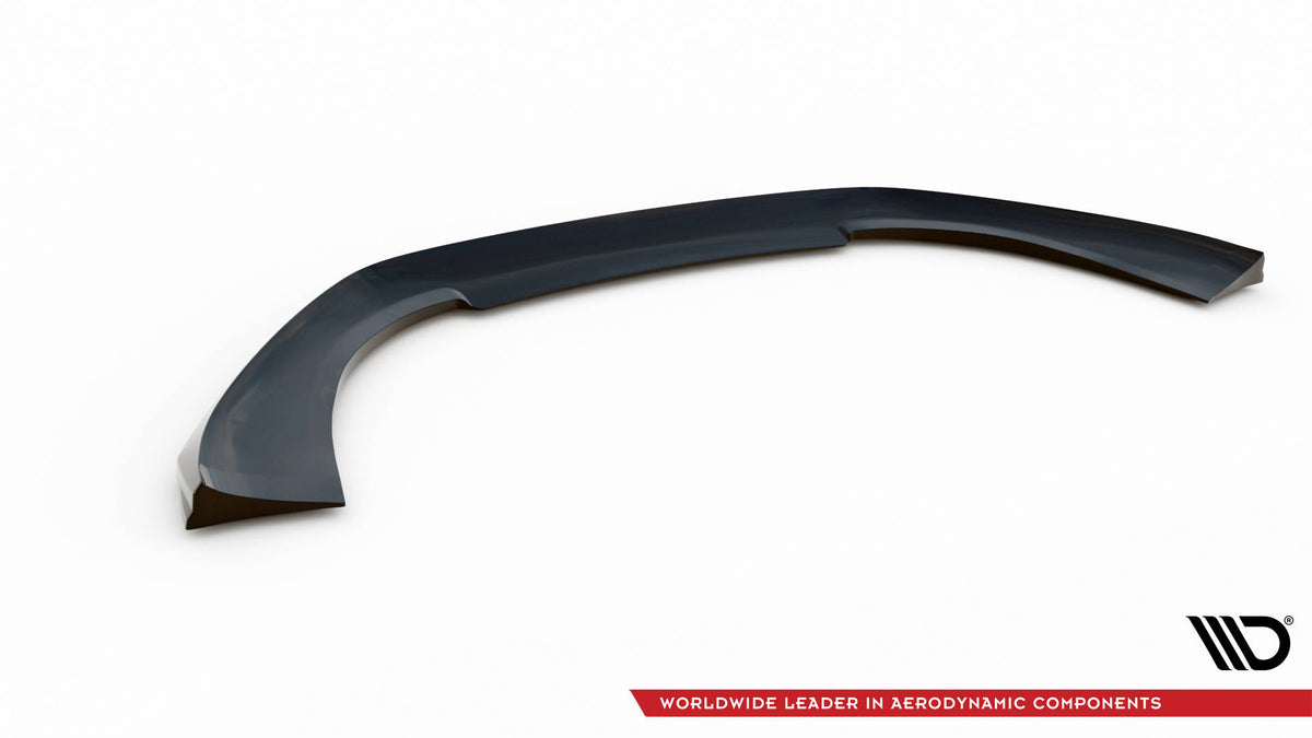 Street+ Spoilerlippe Front Ansatz passend für Porsche Macan Mk1 Facelift 2 schwarz Hochglanz – Ansicht 6