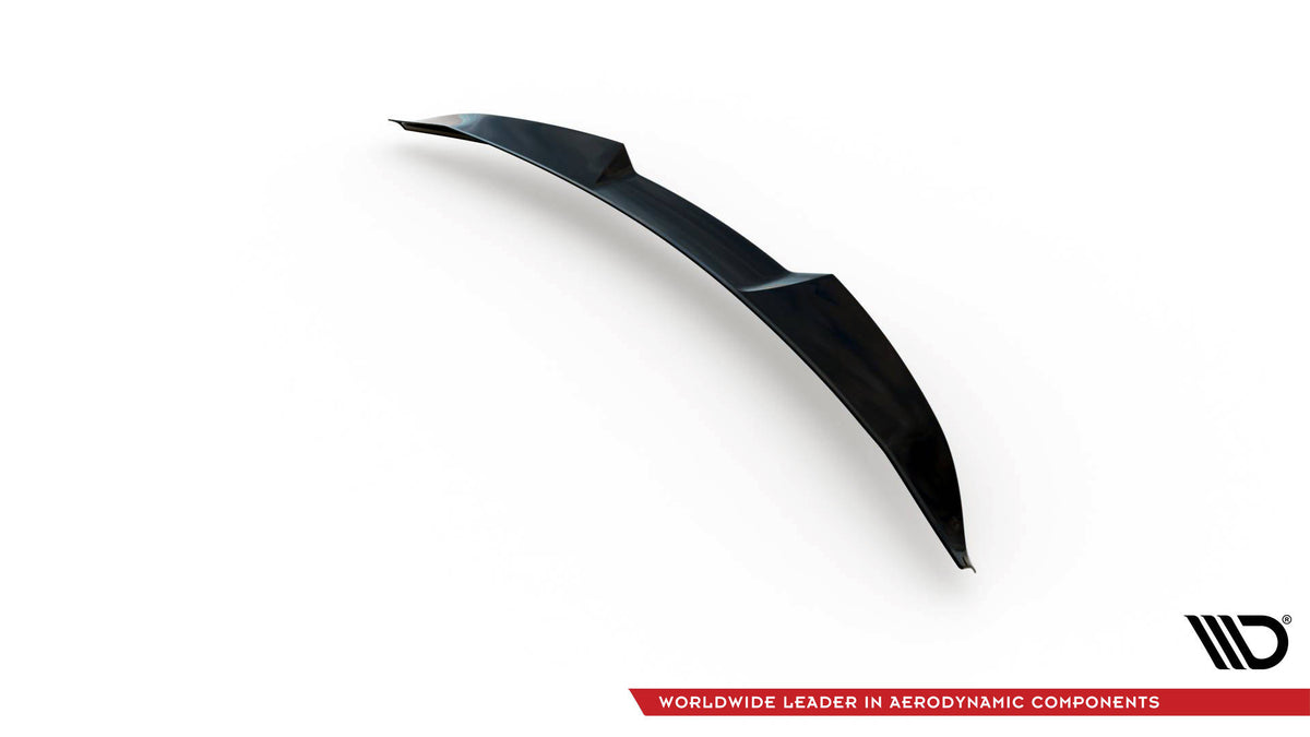 Heckspoiler Lippe 3D Toyota Avensis Limousine Mk3 Facelift schwarz Hochglanz – Ansicht 5