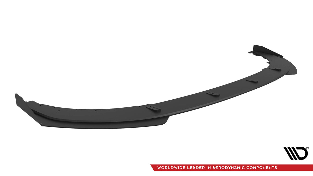 Street Pro Street+ Spoilerlippe Front Ansatz + Flaps passend für Kia Proceed GT Mk3 Facelift / Ceed GT / GT - Line Mk1 Facelift  schwarz Hochglanz – Ansicht 7