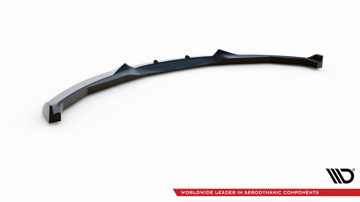 Street+ Spoilerlippe Front Ansatz V.2 passend für BMW 1er M-Paket E87 / E81 Facelift schwarz Hochglanz – Ansicht 6