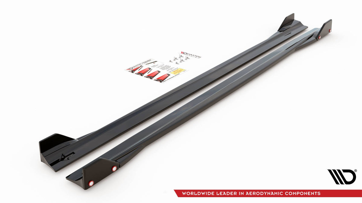Street+ Seitenschweller Leisten V.2 passend für + Flaps passend für Mercedes-AMG A45 S – Ansicht 5