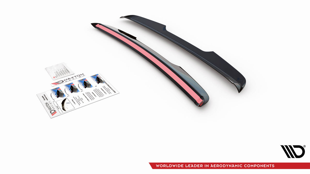 Heckspoiler Lippe Toyota RAV4 Mk5 schwarz Hochglanz – Ansicht 5