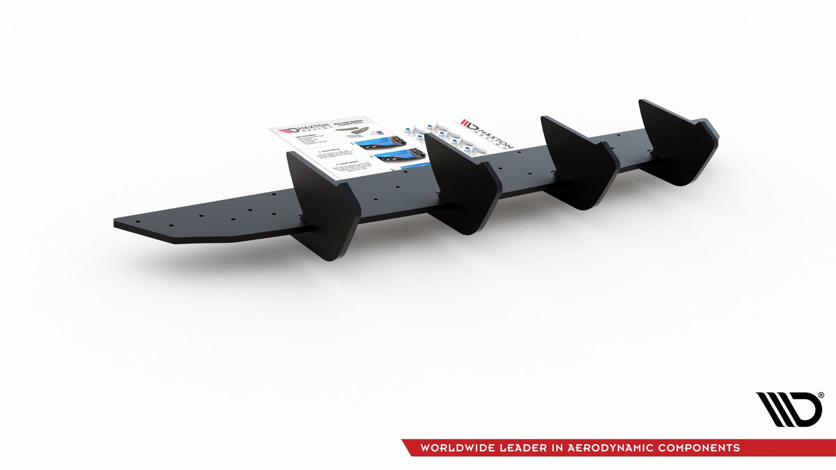 Robuste Racing Heckschürze V.2 passend für VW Golf Hatchback Mk8 / Mk8 Facelift – Ansicht 7