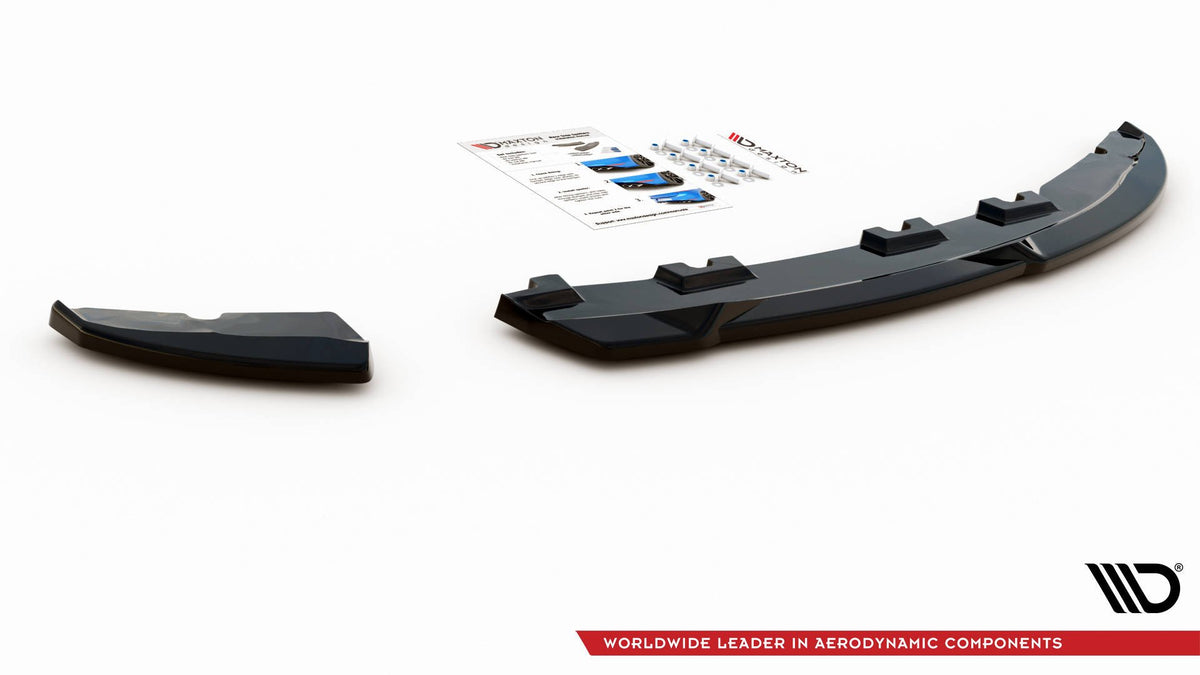 Heck Ansatz Flaps Diffusor V.1 passend für Alfa Romeo Giulietta  schwarz Hochglanz – Ansicht 6