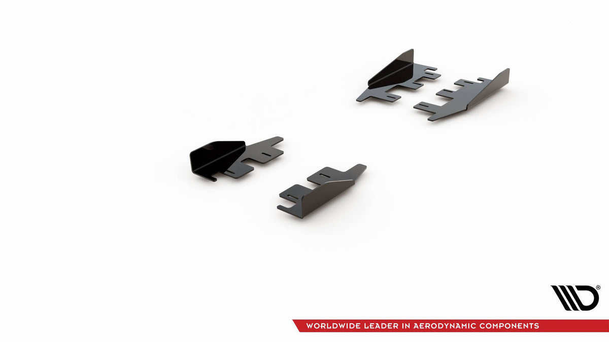 Seitenschweller Flaps passend für VW Golf GTI Mk6 schwarz Hochglanz – Ansicht 6