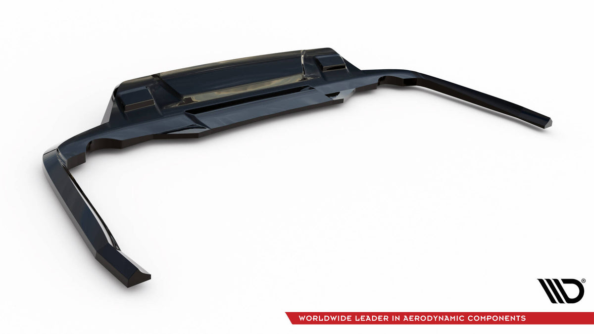Street+ Mittlerer Diffusor RACE passend für Ford Explorer XLT Mk6 schwarz Hochglanz – Ansicht 6