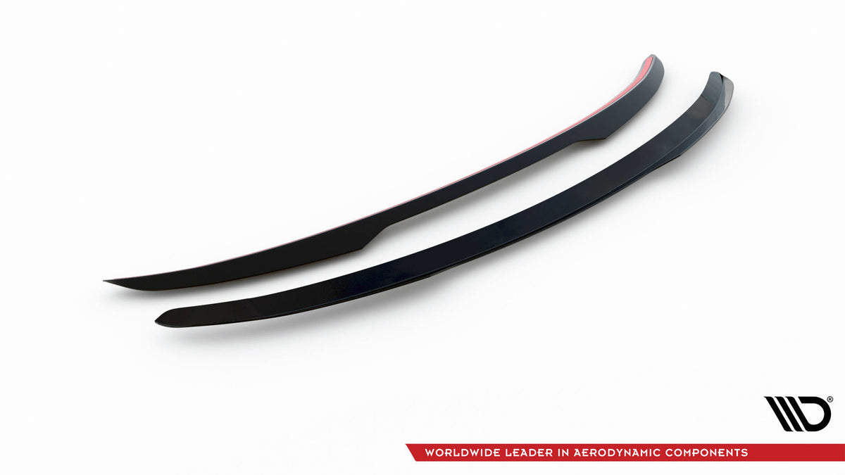Niedriger Heckspoiler Lippe Kia EV6 Mk1 schwarz Hochglanz – Ansicht 6