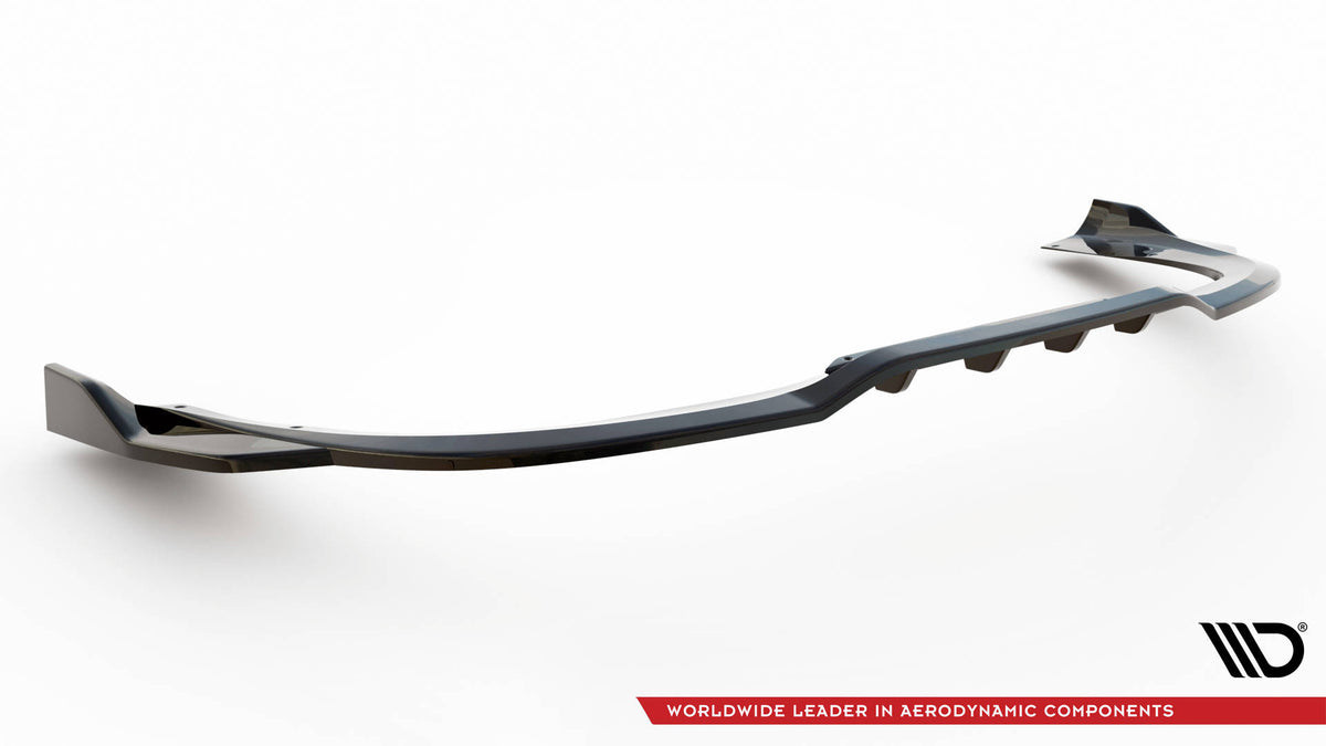 Street+ Mittlerer Diffusor RACE passend für Porsche 911 Turbo S 992 schwarz Hochglanz – Ansicht 8