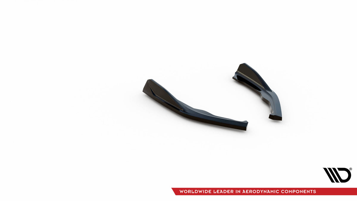 Heck Ansatz Flaps Diffusor V.1 passend für BMW 2 Coupe M240i G42 schwarz Hochglanz – Ansicht 5