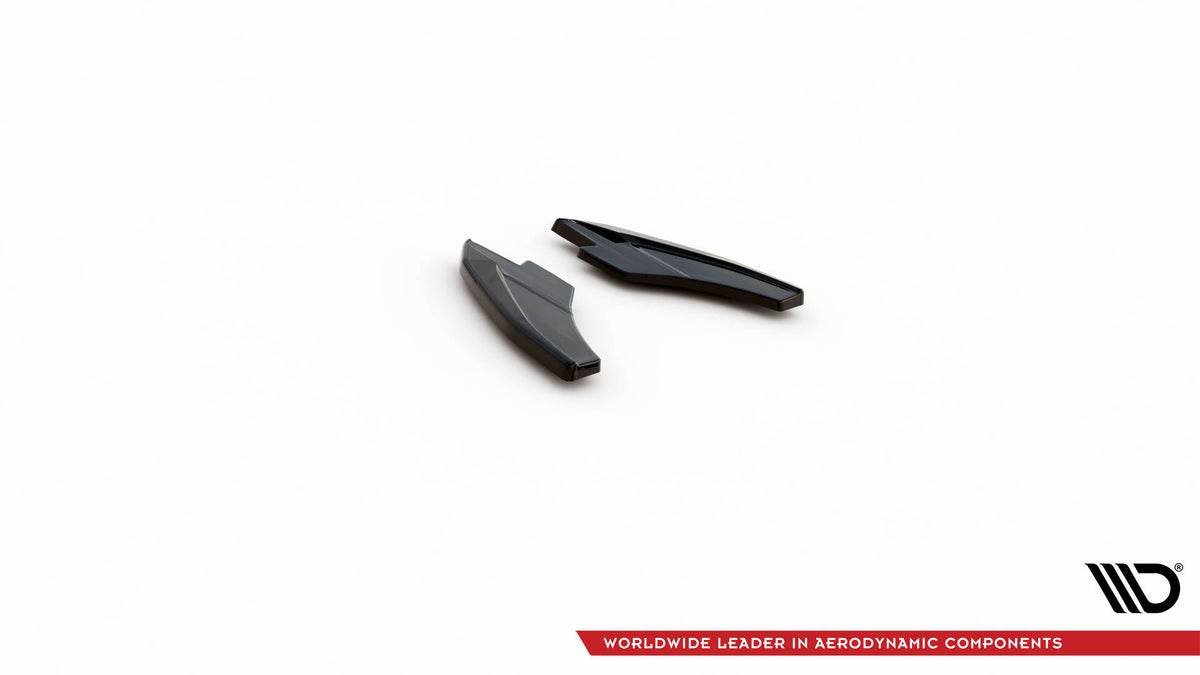 Heck Ansatz Flaps Diffusor V.2 passend für Audi S3 Limousine 8Y schwarz Hochglanz – Ansicht 5